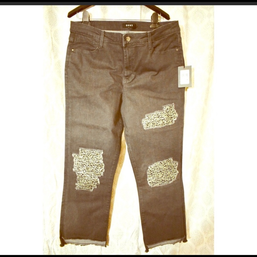 DKNY Cropped Jeans
